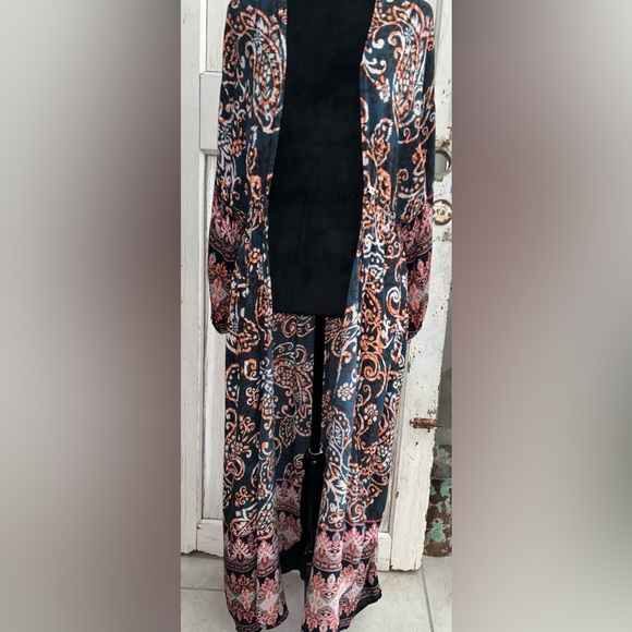 ❣️❣️BOHEMIAN WRAP KIMONO Maxi Dress❣️❣️ - Picture 7 of 8